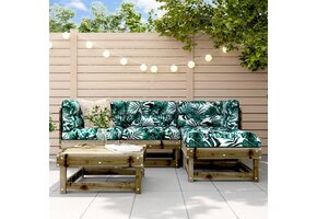 VidaXL Tuinmiddenbank Grenenhout - 89% Korting! | Uitverkoop