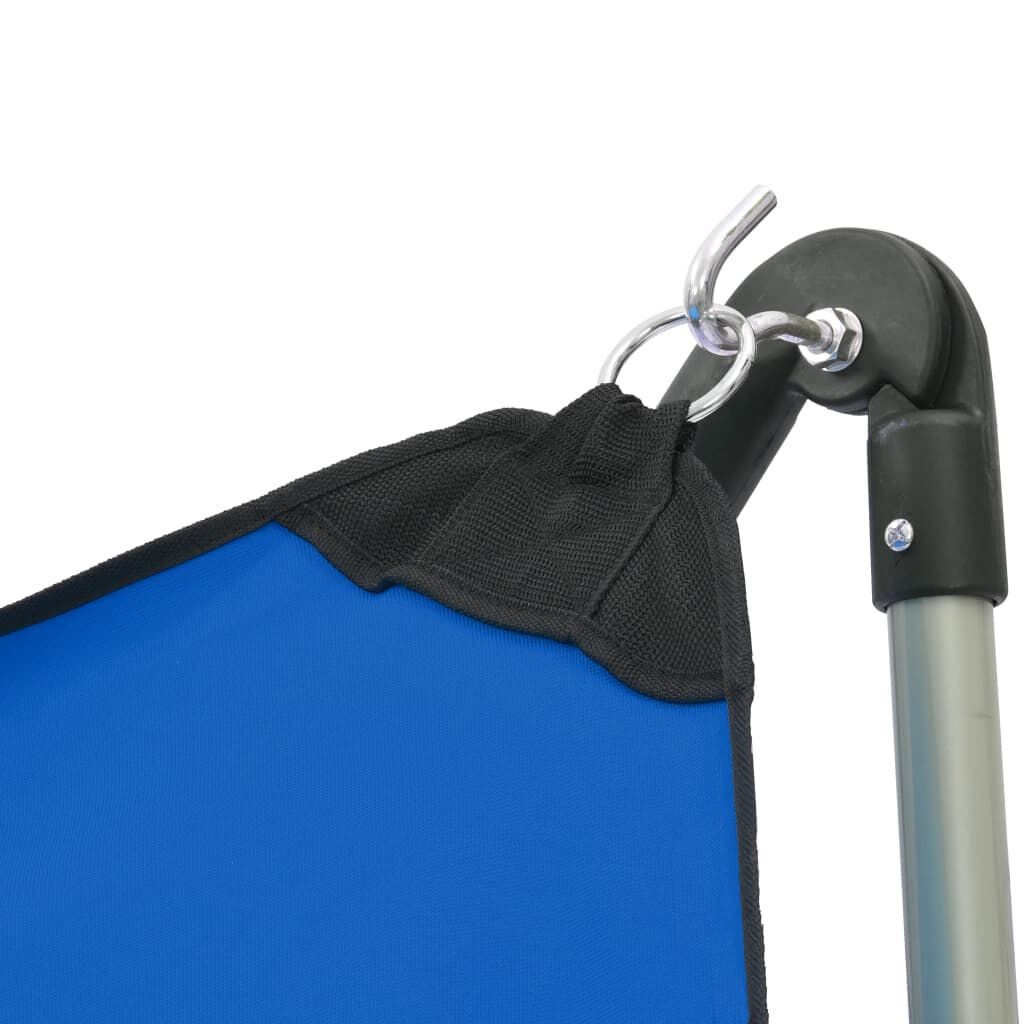 vidaXL Blauwe Hangmat met Standaard - 40% Korting! | Ideaal voor Tuin & Camping
