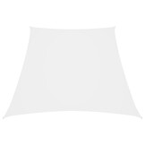 vidaXL Zonnescherm Trapezium Wit 3/4x3m Oxford Stof | 51% Korting