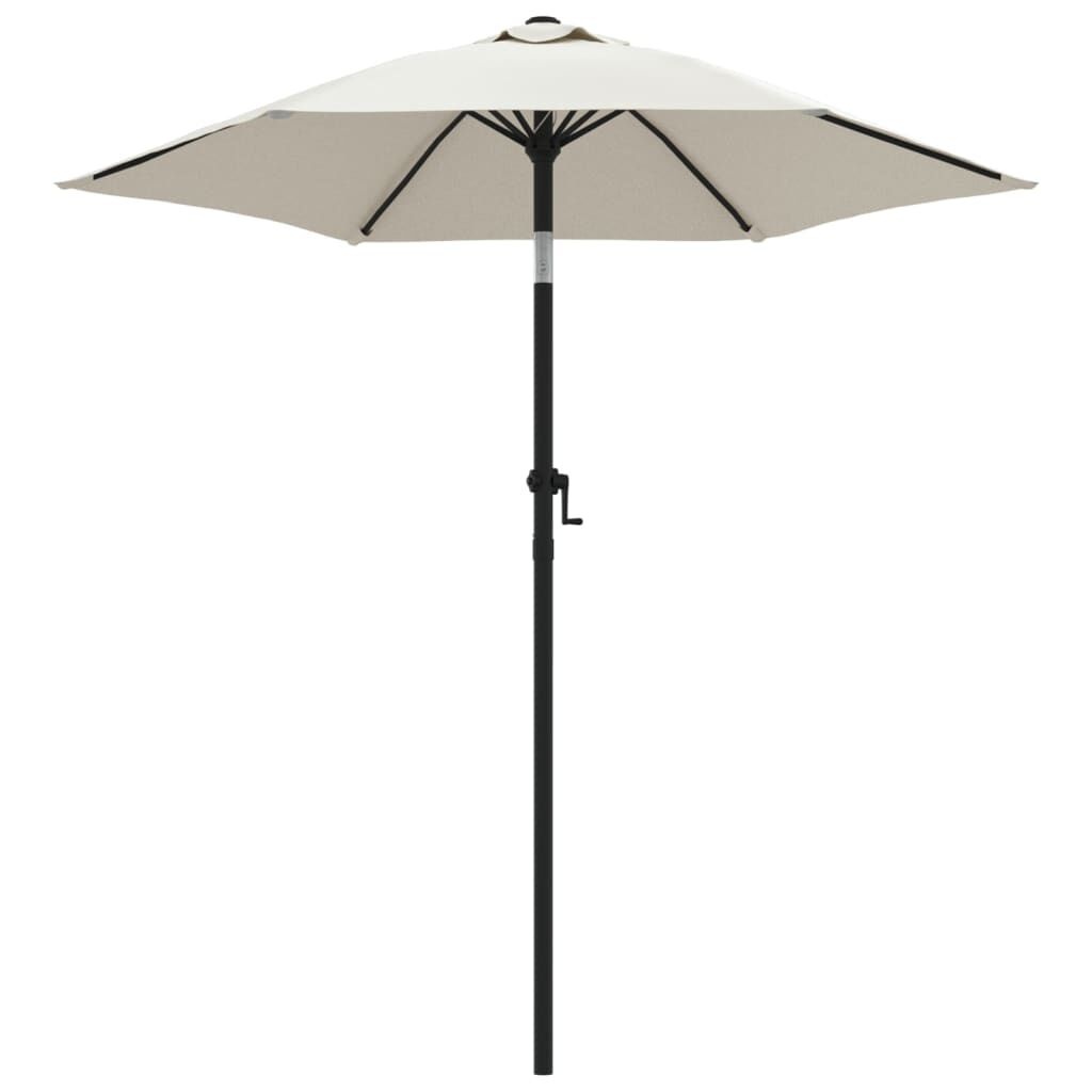 VidaXL Parasol 200x224cm Zandwit | 40% Korting | Zo Goed Als Nieuw!