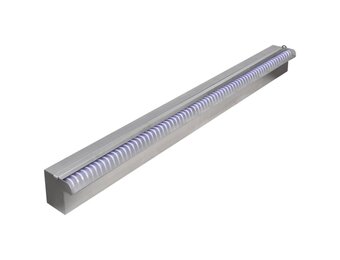 VidaXL Zwembadwaterval LED 90cm RVS | -65% Korting | Retourproduct