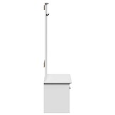 VidaXL Gangkast BODO 50x40x157cm Wit | 67% Korting | Lichte Gebruikssporen