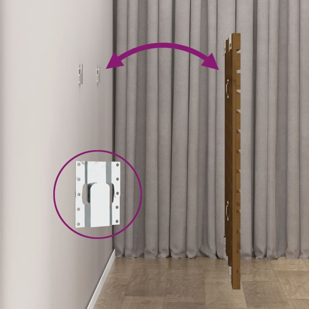 VidaXL Hoofdbord Grenenhout 166x91,5 cm - 40% Korting! | Retourtje