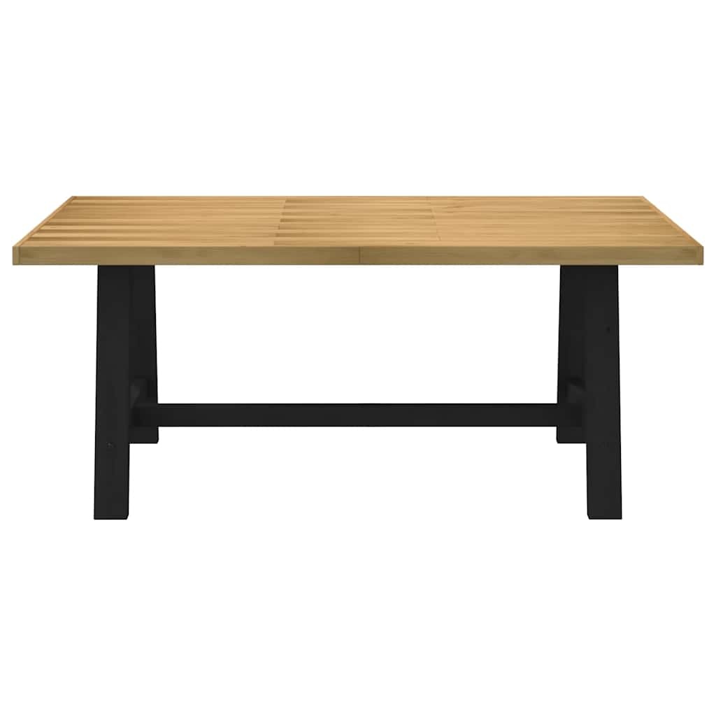 VidaXL Eettafel NOAIN 180x90cm - Massief Hout | 55% Korting!