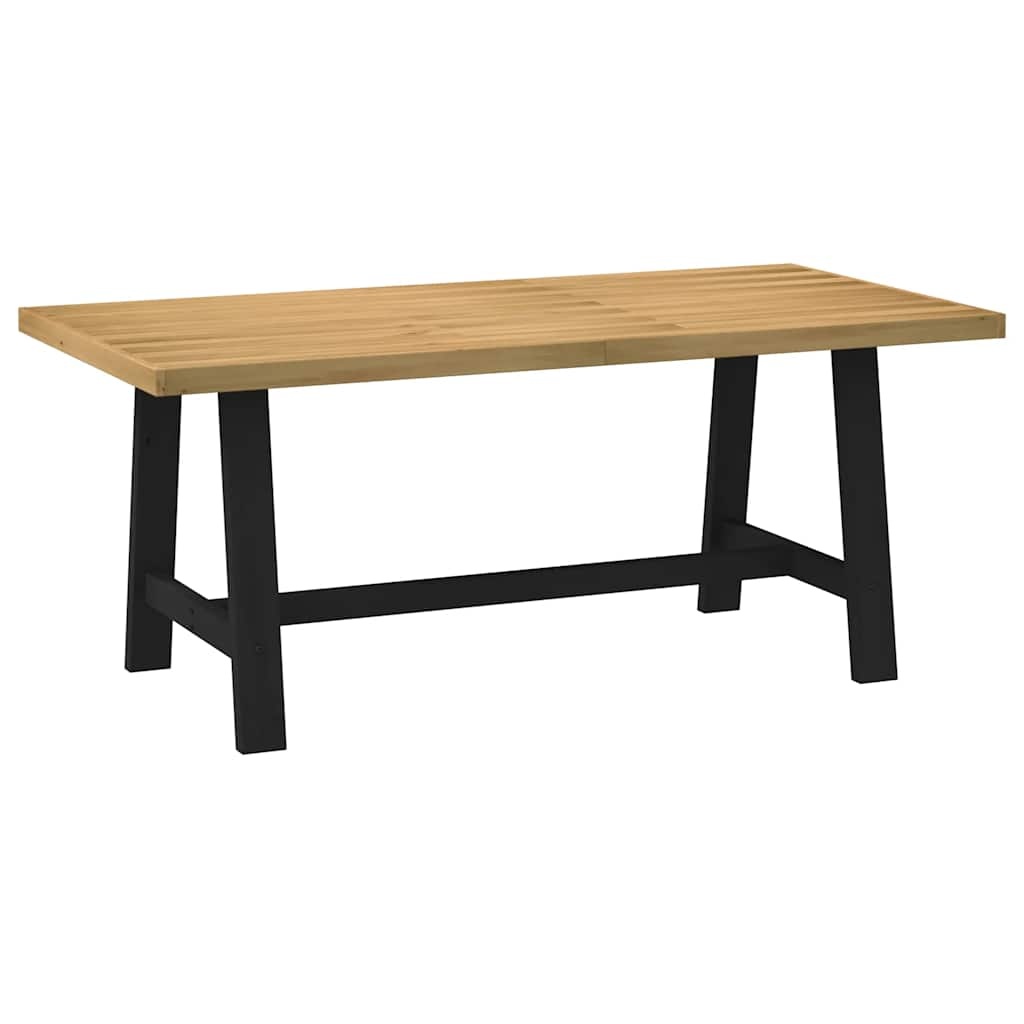 VidaXL Eettafel NOAIN 180x90cm - Massief Hout | 55% Korting!