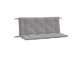 VidaXL Tuinbankkussens Grijs - 56% Korting - 2 stuks (120x50x7cm)