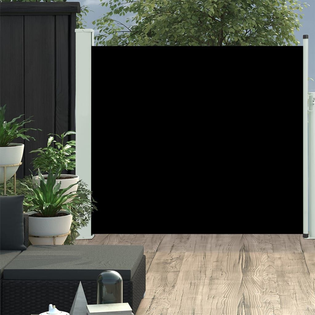 VidaXL Uittrekbaar Tuinscherm 100x300cm Zwart - 61% Korting!