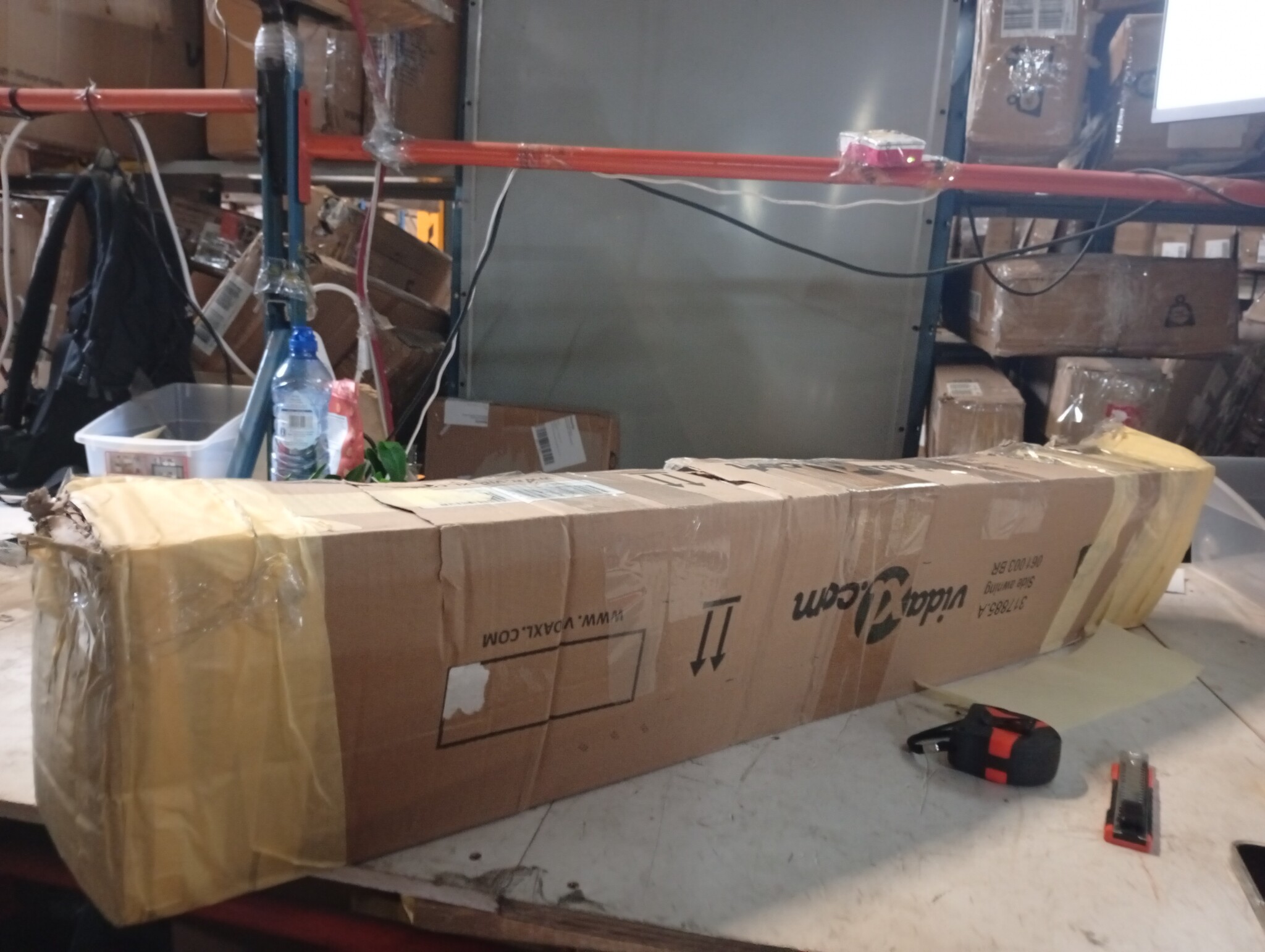 VidaXL Uittrekbaar Tuinscherm Bruin (160x300cm) - 70% Korting!