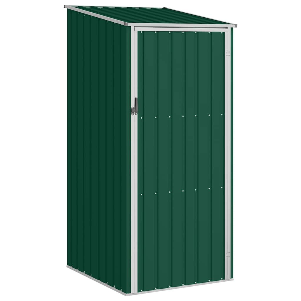 VidaXL Tuinschuur Groen - Gegalvaniseerd Staal - 55% Korting! - 87x98x159 cm
