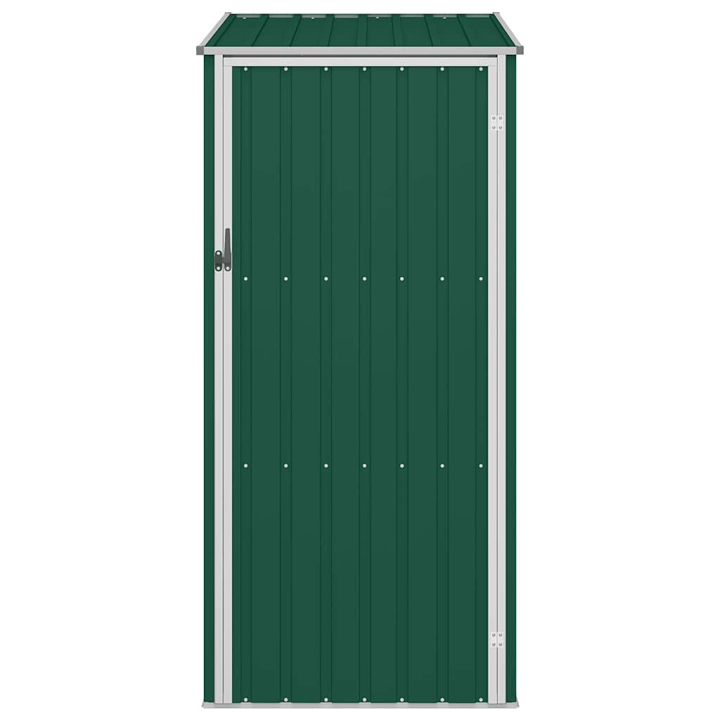 VidaXL Tuinschuur Groen - Gegalvaniseerd Staal - 55% Korting! - 87x98x159 cm