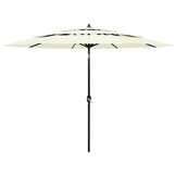 VidaXL Parasol Zandkleurig (3m) - 68% Korting! Goede Staat!