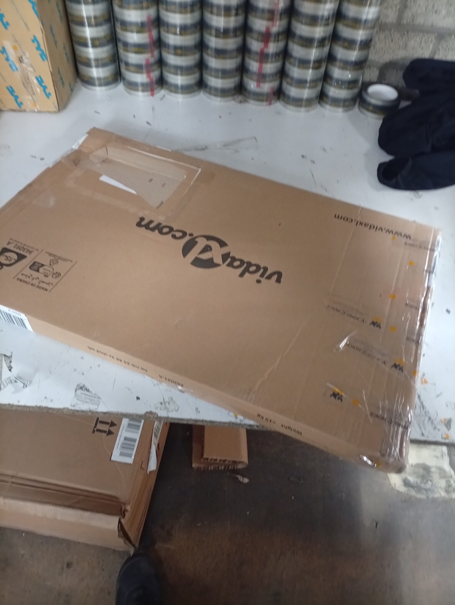 vidaXL Handdoekenrek Vrijstaand (Wit) - 60% Korting!