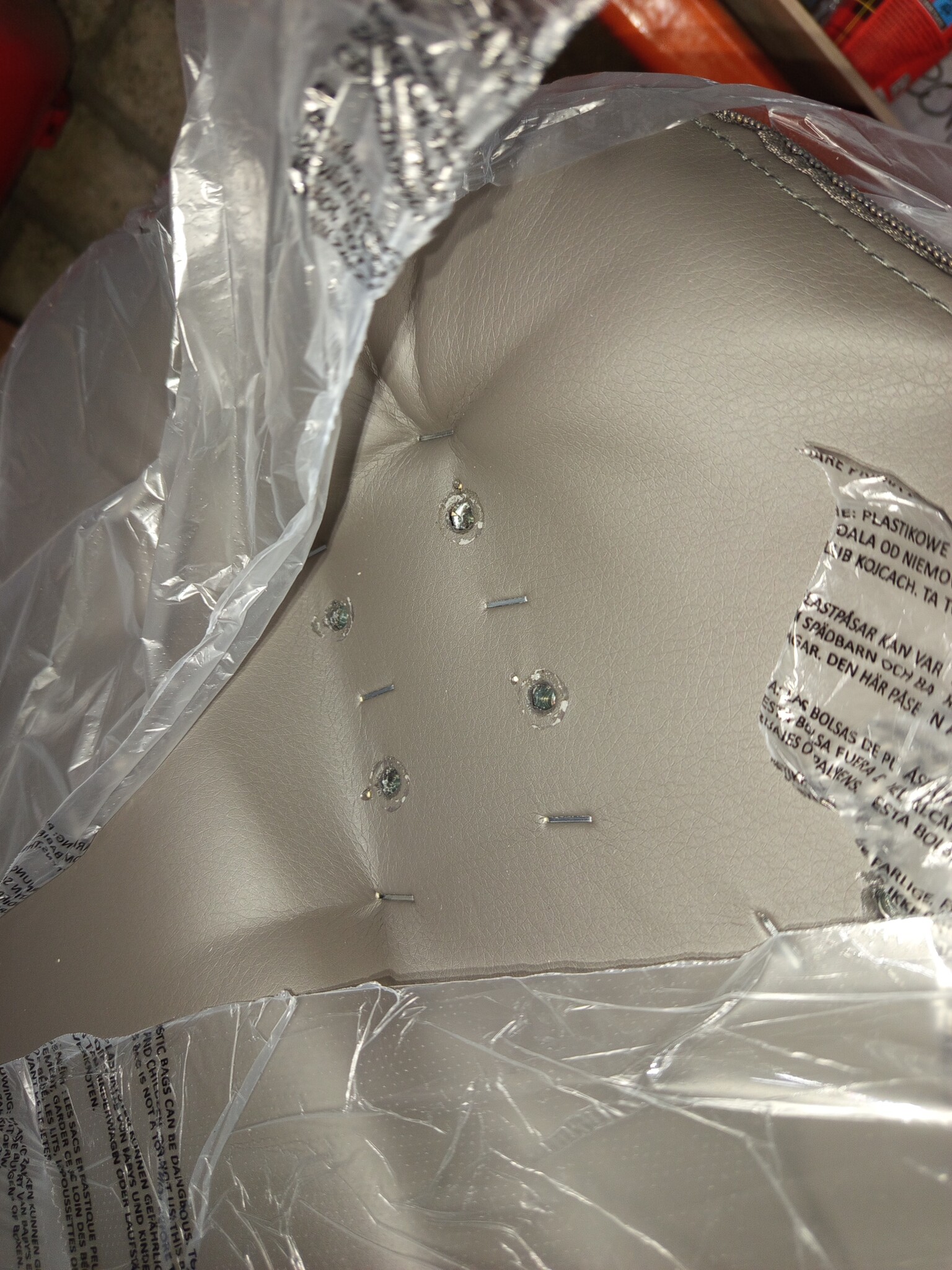 vidaXL Massagestoel Kunstleer Grijs - 55% Korting! Nog 1 Stuk!