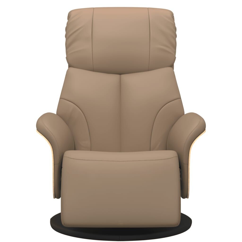 VidaXL Fauteuil Cappuccino Kunstleer - 40% Korting! Slechts 1 op voorraad!