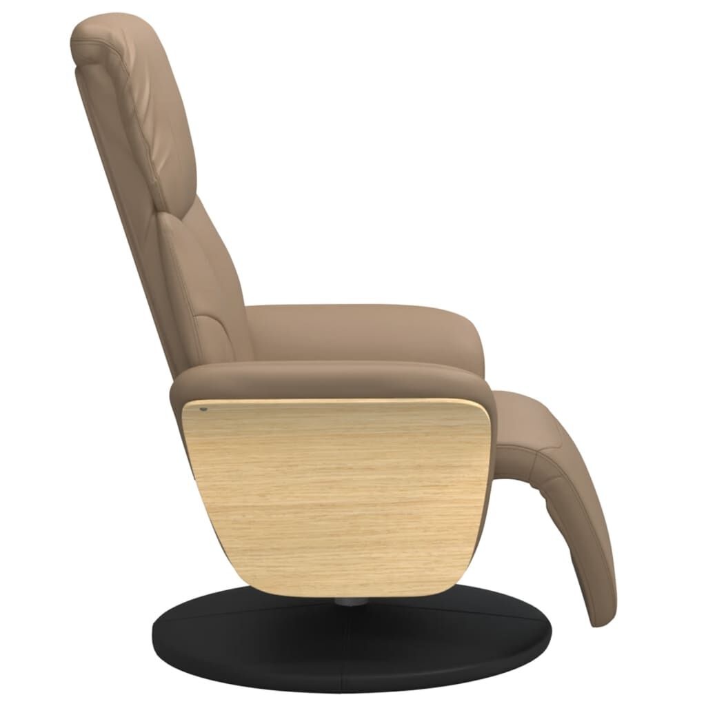 VidaXL Fauteuil Cappuccino Kunstleer - 40% Korting! Slechts 1 op voorraad!