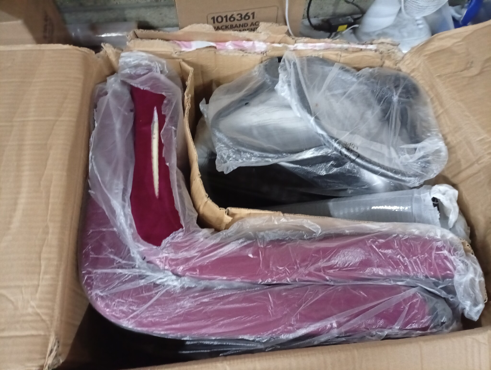 VidaXL Barkrukken Fluweel Wijnrood (2 st.) - 60% Korting!