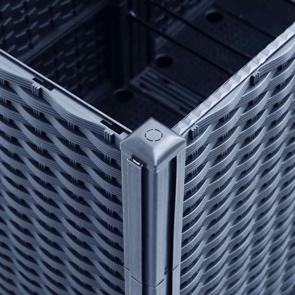 Retourtje: Grote Plantenbak Grijs 160x120x53cm - 55% Korting!