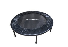 Fitness Trampoline Zwart Opvouwbaar ⌀ 101cm - 40% Korting!