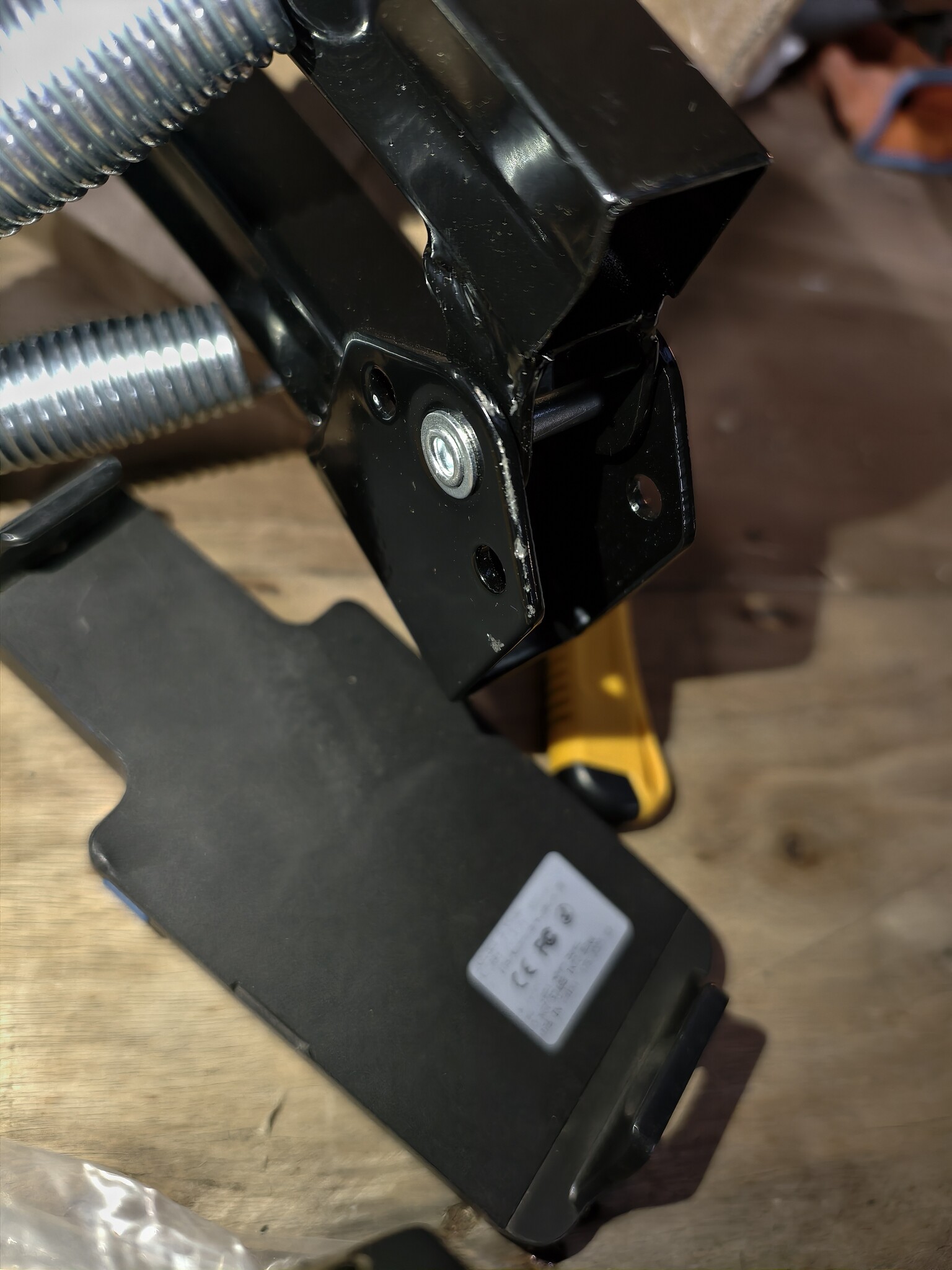 Fitness Trampoline Zwart Opvouwbaar ⌀ 101cm - 40% Korting!