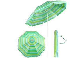 Parasol 180cm Groen - Strand/Balkon - 56% Korting!