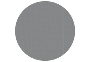 VidaXL Zwembadgrondzeil Ø550cm Geotextiel Lichtgrijs - 46% Korting!