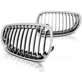 BMW E60/E61 Grill (03-10) CHROOM - 68% KORTING!