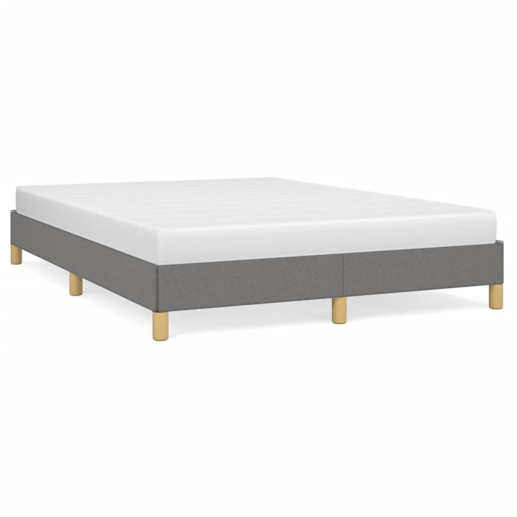vidaXL Bedframe Donkergrijs 160x200cm - Nu 60% Korting!
