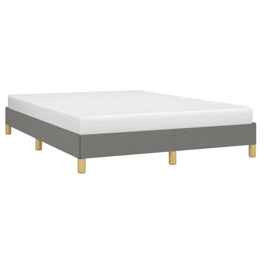 vidaXL Bedframe Donkergrijs 160x200cm - Nu 60% Korting!