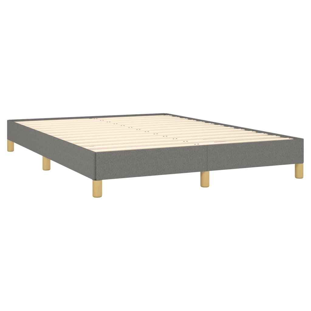 vidaXL Bedframe Donkergrijs 160x200cm - Nu 60% Korting!