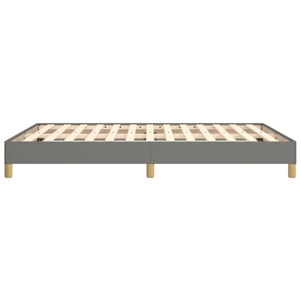 vidaXL Bedframe Donkergrijs 160x200cm - Nu 60% Korting!