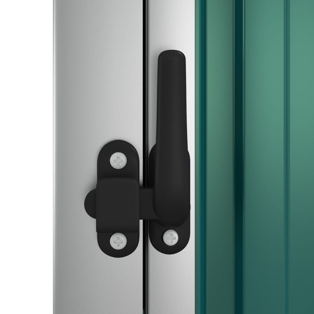 VidaXL Tuinschuur Groen 88x89x161 cm - 55% Korting!