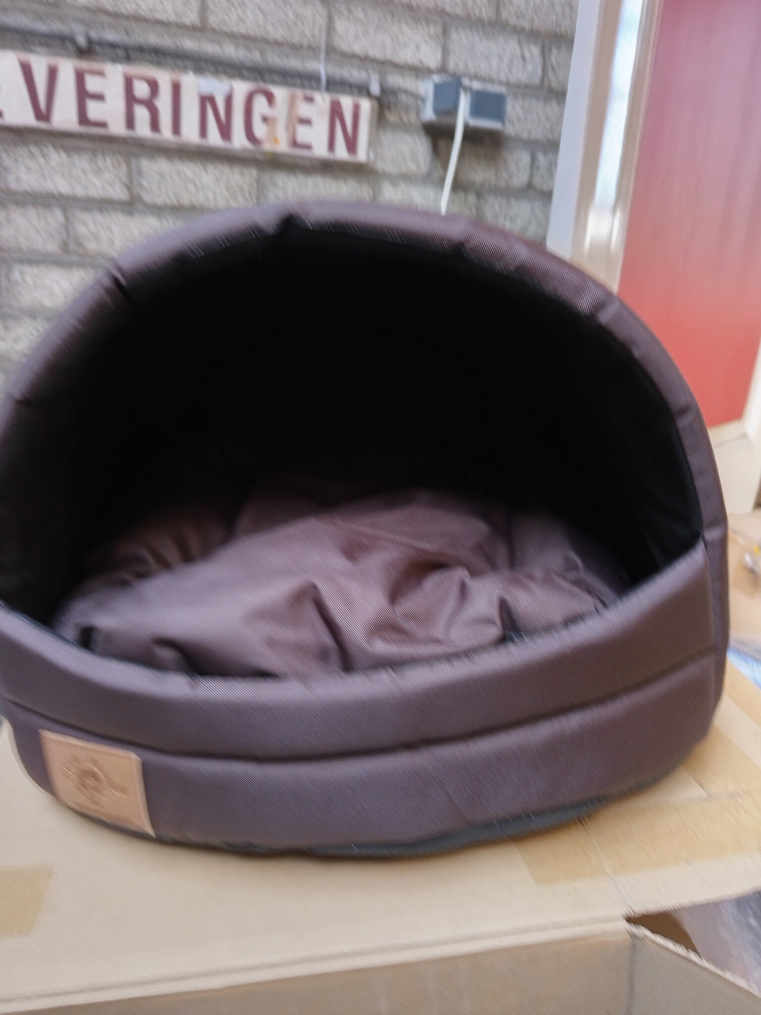 Hondenmand Bruin (45x49x36cm) - 64% Korting! Perfect voor Kleine Hondjes