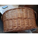 VidaXL Houtmand Wilgenhout 56x40x28cm - 55% Korting!