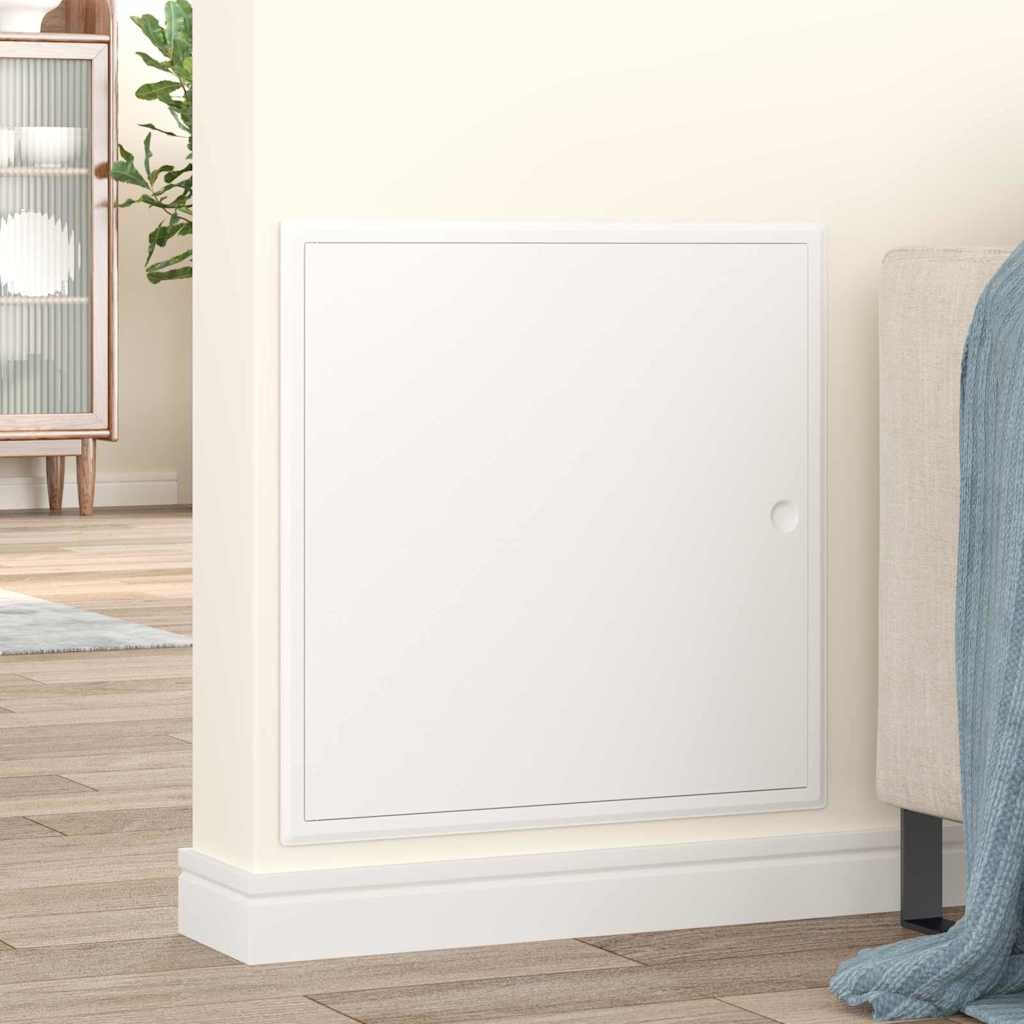 vidaXL Toegangs paneel Wit Staal 50x50cm | 35% Korting | Nieuw!