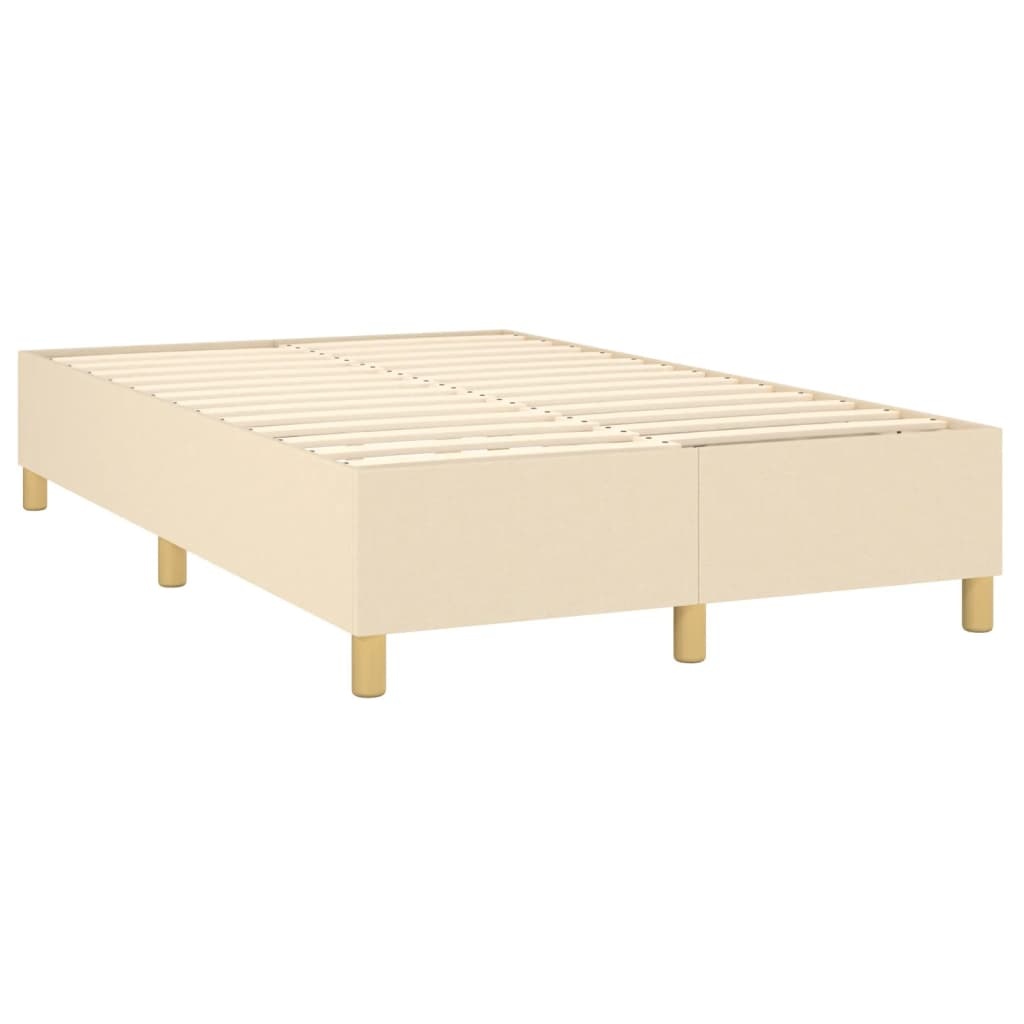 vidaXL Bedframe Crème 120x200cm - 55% Korting! Lichte Krasjes
