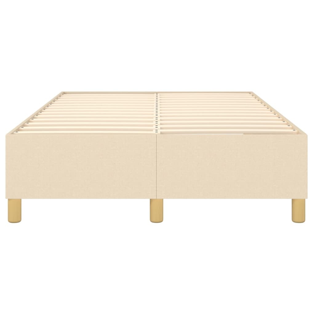 vidaXL Bedframe Crème 120x200cm - 55% Korting! Lichte Krasjes