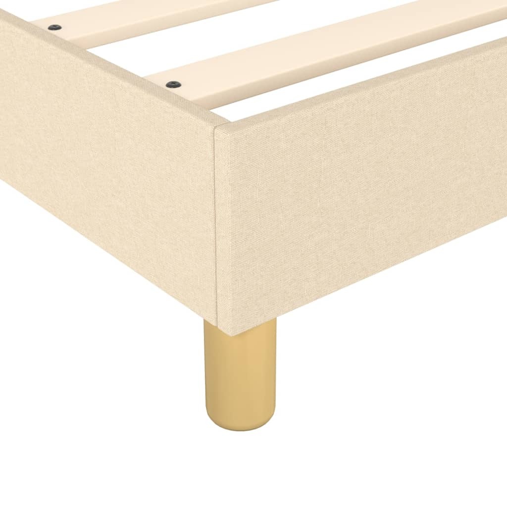 vidaXL Bedframe Crème 120x200cm - 55% Korting! Lichte Krasjes