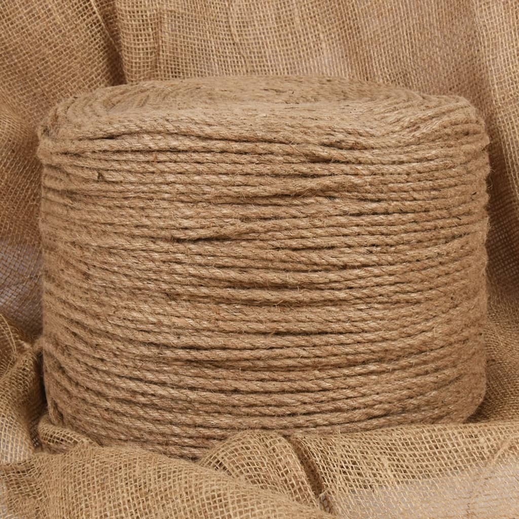 vidaXL Jute Touw 25m (8mm dik) - 35% Korting! Ongebruikt