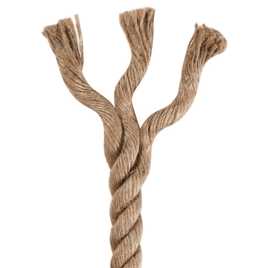 vidaXL Jute Touw 25m (8mm dik) - 35% Korting! Ongebruikt