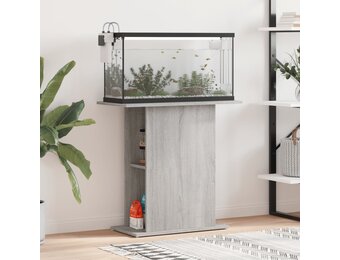 VidaXL Aquariumstandaard 75x36x72,5 cm Grijs Sonoma - 35% Korting!