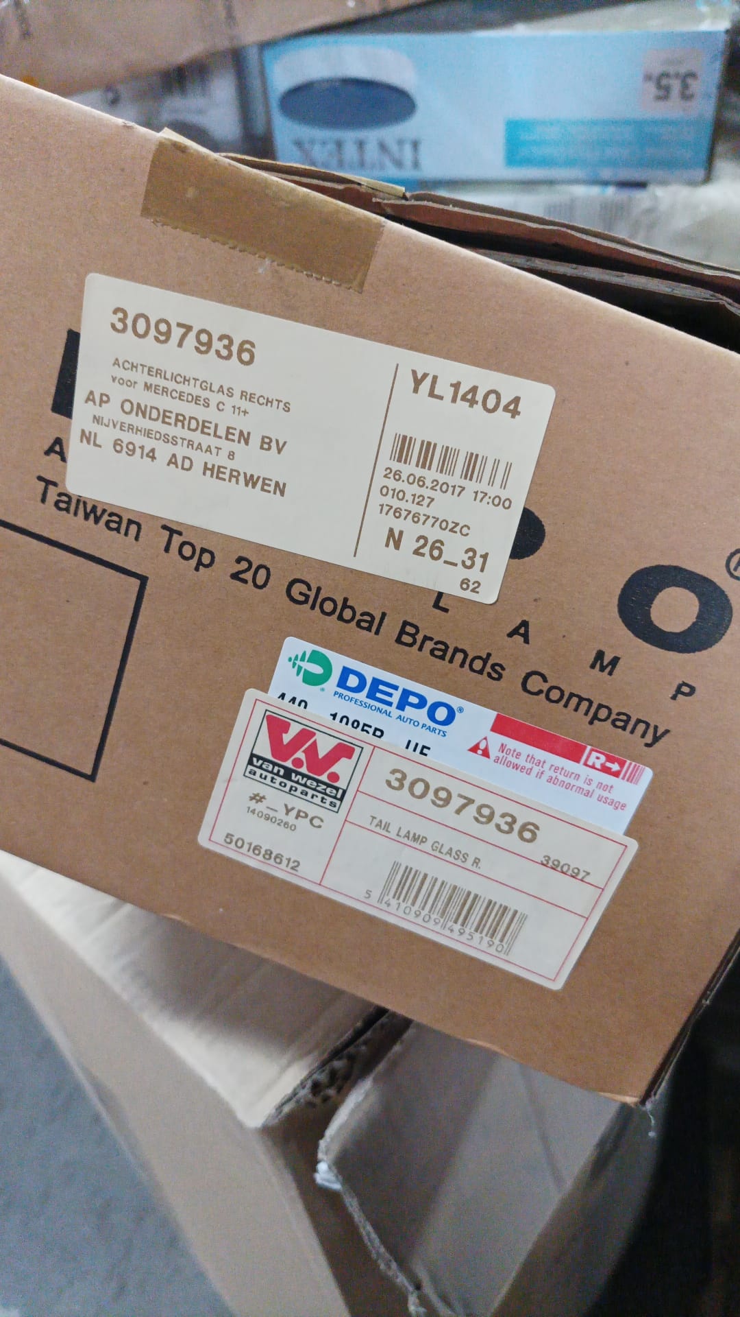 Achterlicht Rechts Mercedes C Klasse S204 (2007-2014) - 40% Korting!