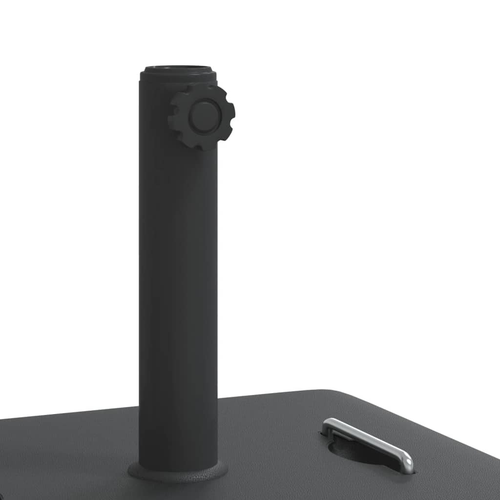 VidaXL Parasolvoet 27kg - 40% Korting! - Vierkant met Handvatten