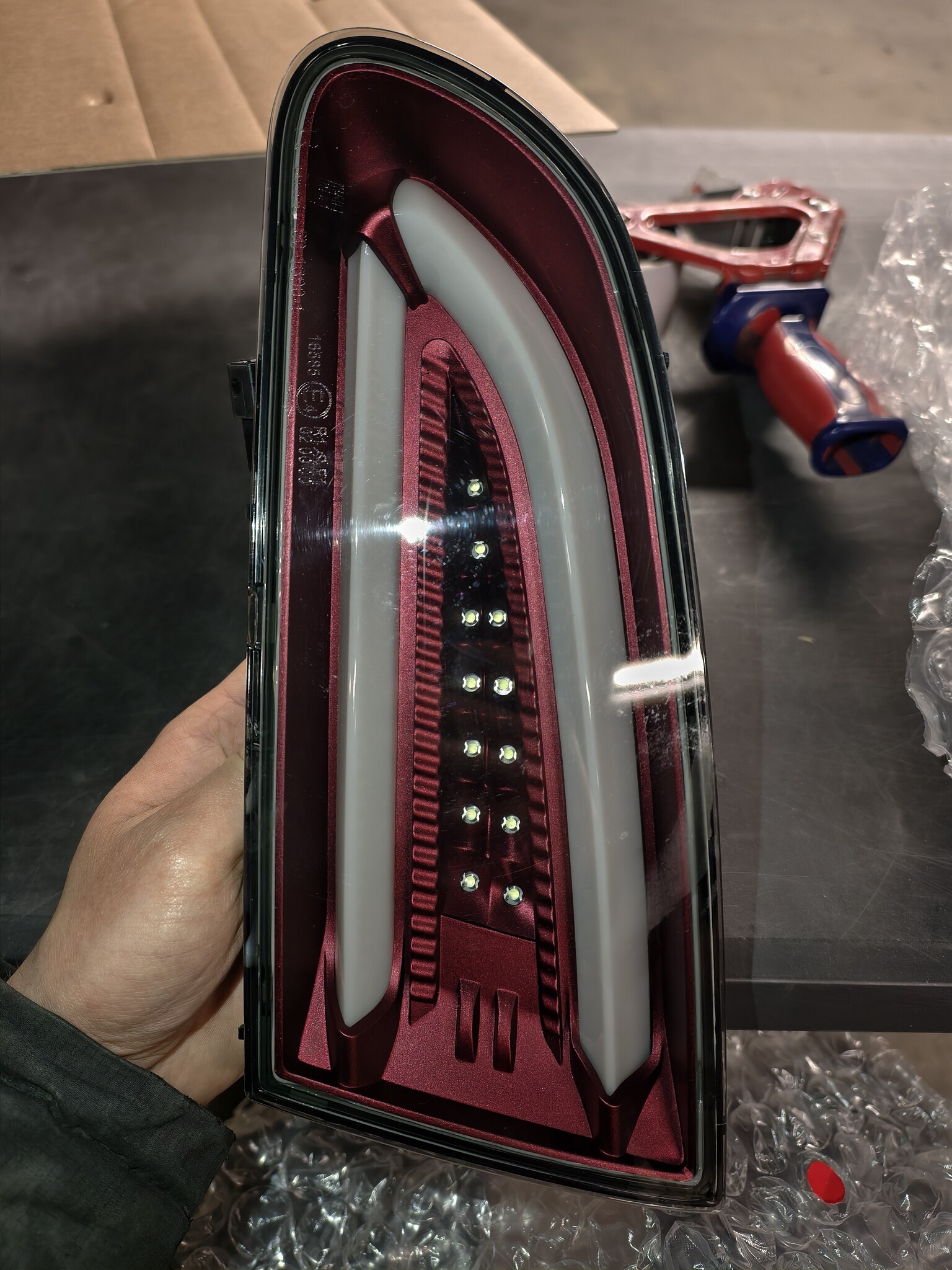 SEAT IBIZA 04-08 Achterlichten Smoke Rood LED - 50% Korting!