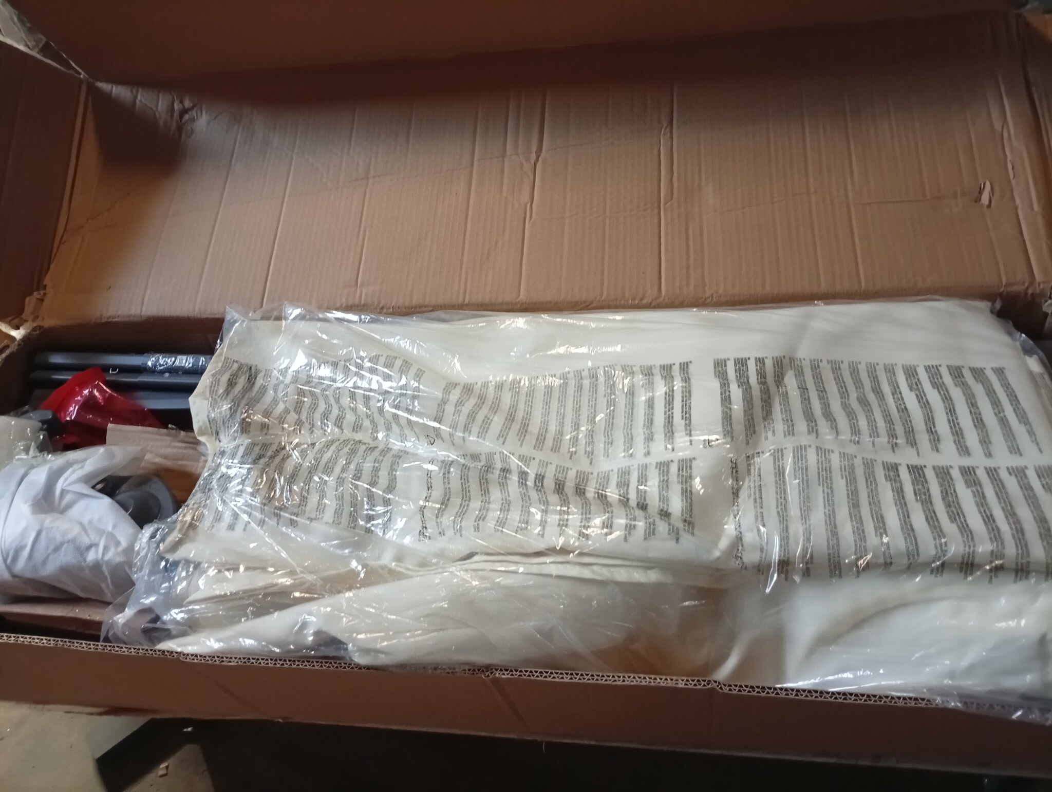 VidaXL Zweefparasol 400x300cm Zandwit - 64% Korting! Zeer Compleet!