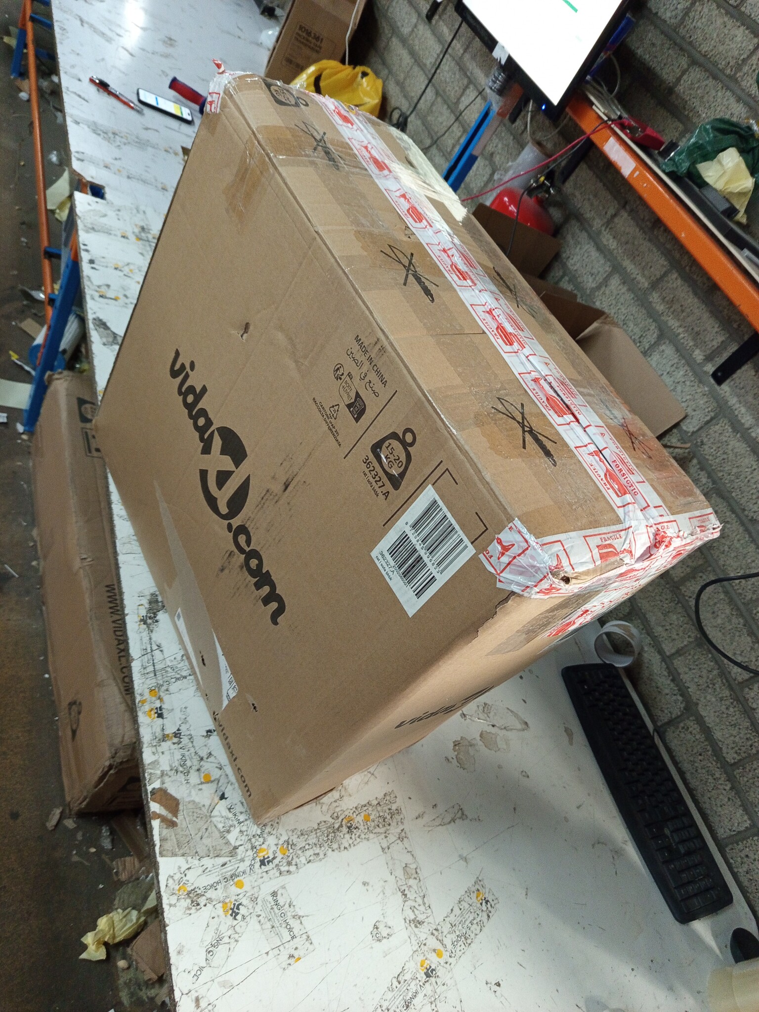 vidaXL Tuinbank 3-zits Poly Rattan Zwart met Kussens - 67% Korting!