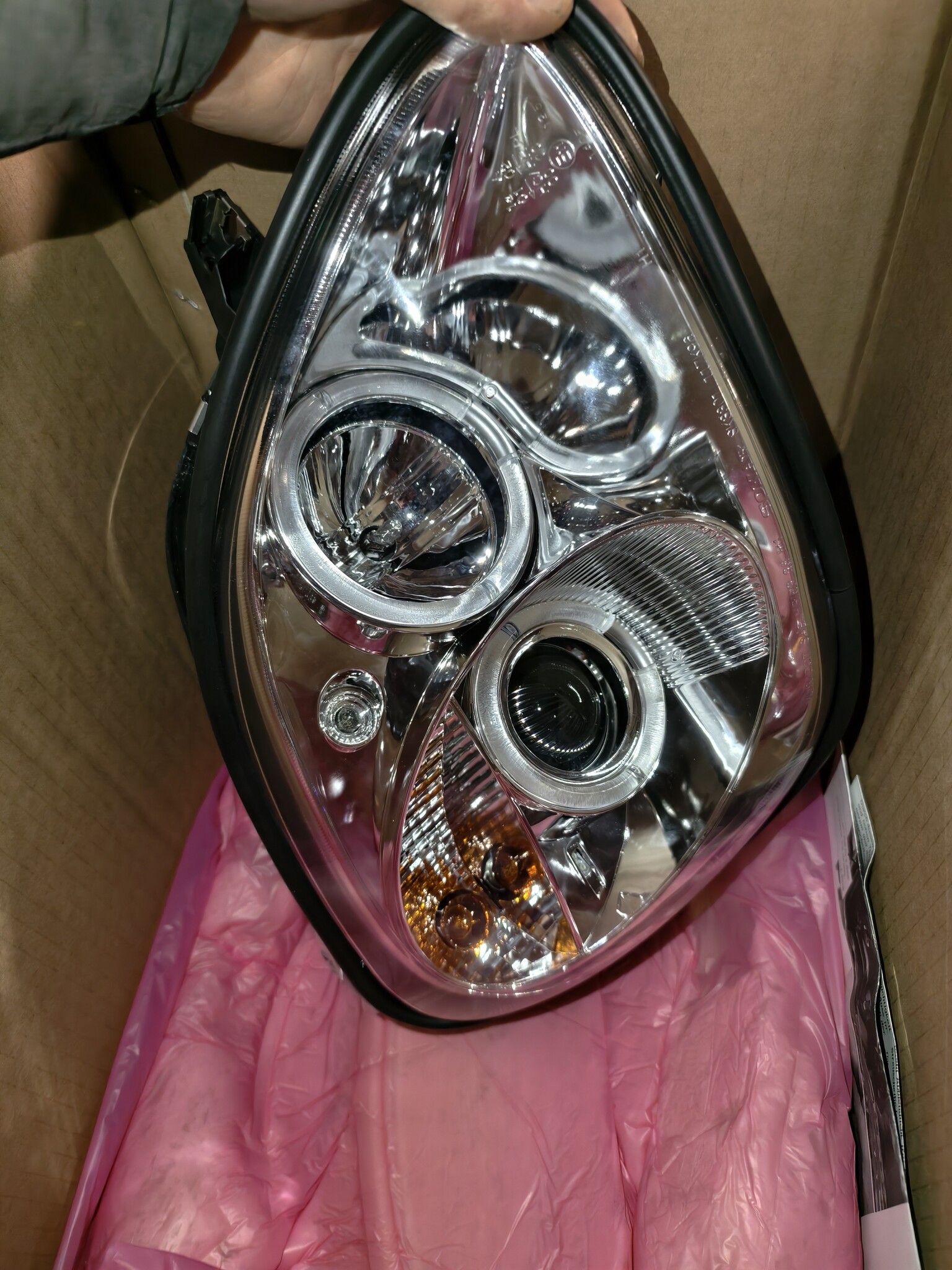 Koplampen Mercedes R170 SLK (96-04) Angel Eyes Chroom - 55% Korting!