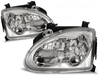 HONDA CRX DEL SOL Koplampen CHROOM (1992-1997) - 55% KORTING!