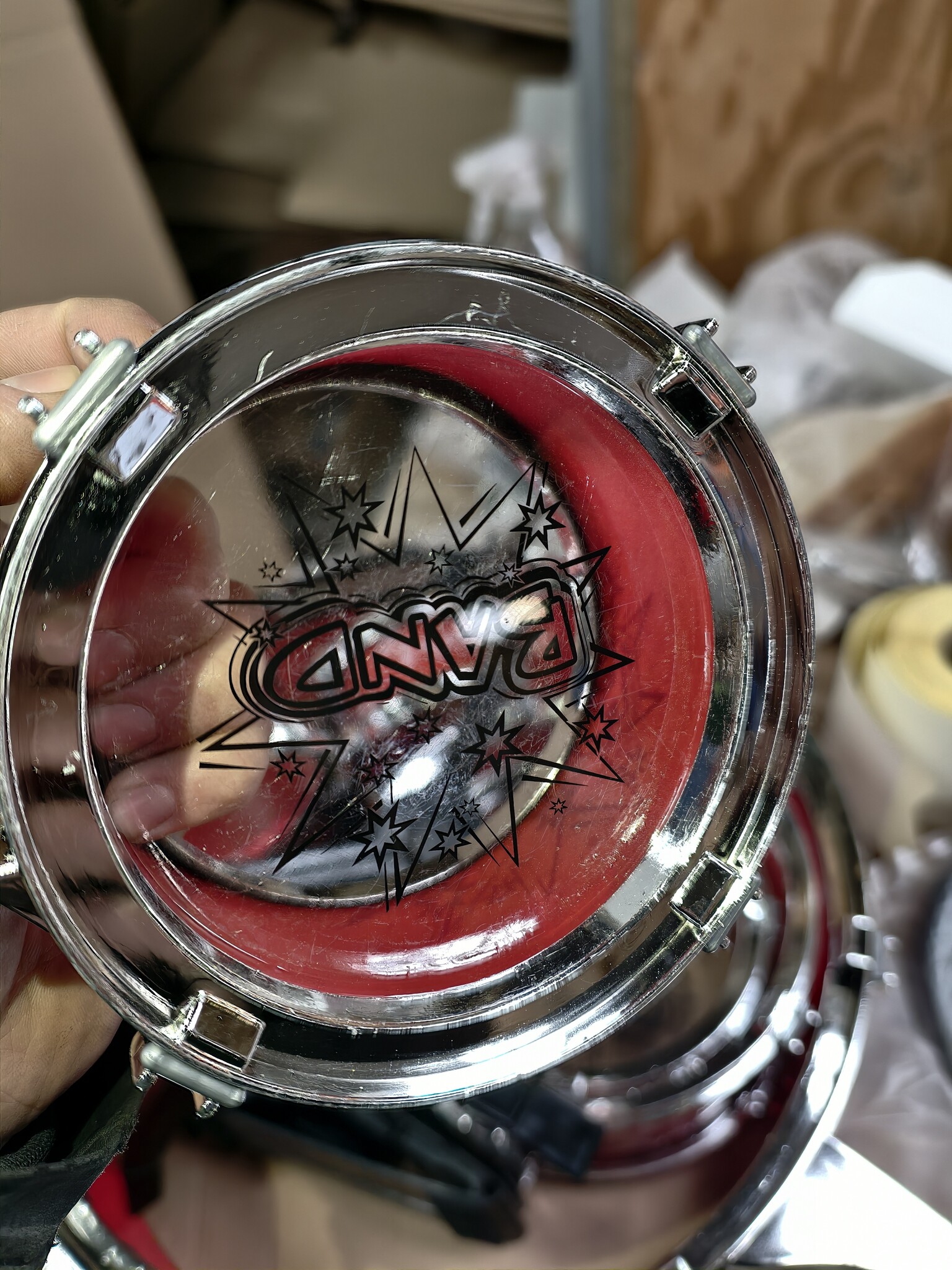 Kinder Drumstel met Disc - 40% Korting! 6 Trommels voor Jonge Muzikanten