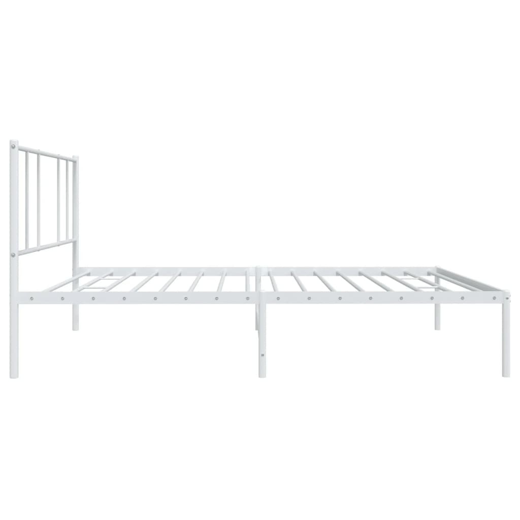 VidaXL Metalen Bedframe Wit 90x200 cm - 55% Korting!