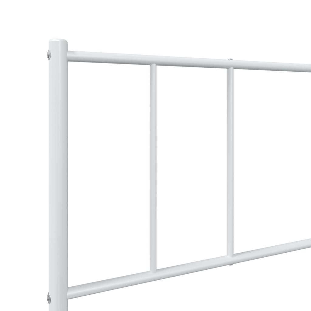 VidaXL Metalen Bedframe Wit 90x200 cm - 55% Korting!